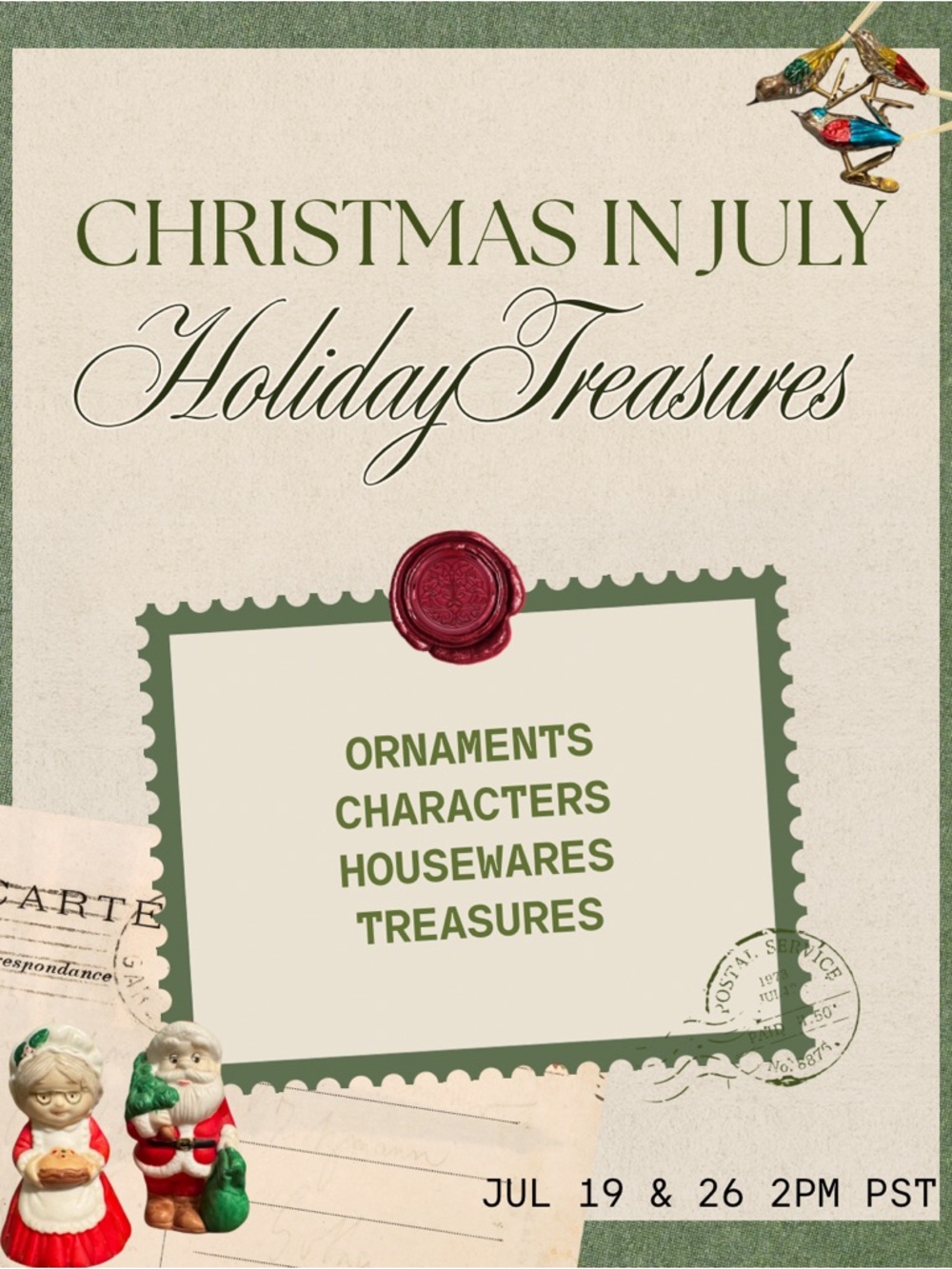 Christmas in July | Vintage Hallmark & Holiday Treasures 🎄✨